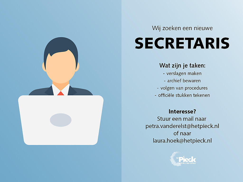 Vacature alert!